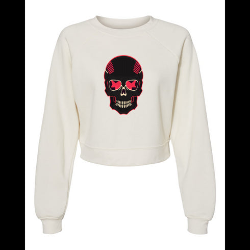 Punk skull Bella canvas hoodie 7505